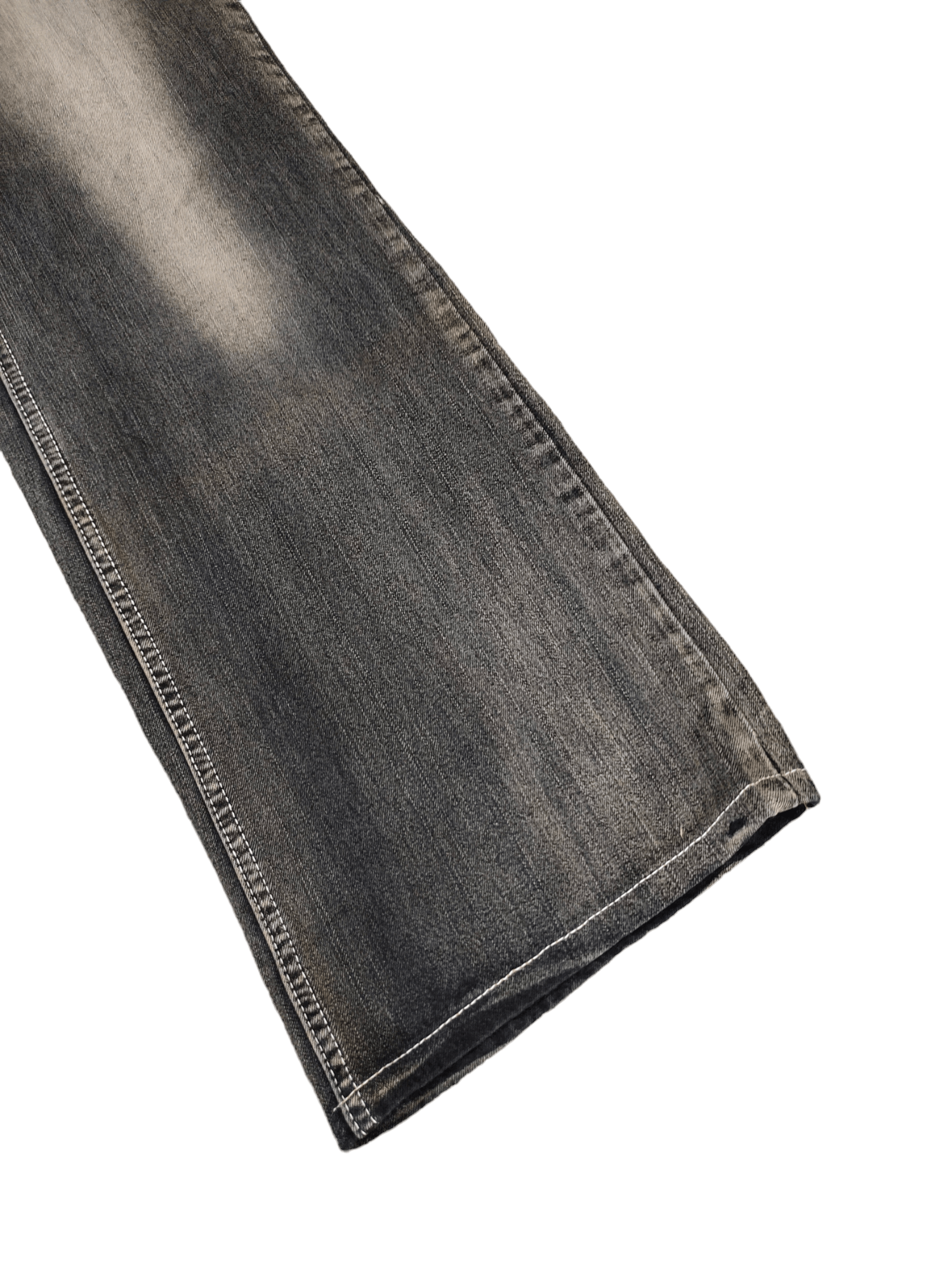 Hysteric Glamour Flare Jeans B2K Clawmark Faded Denim Boot Cut Ifsixwasnine Size US 32 / EU 48 - 15 Thumbnail