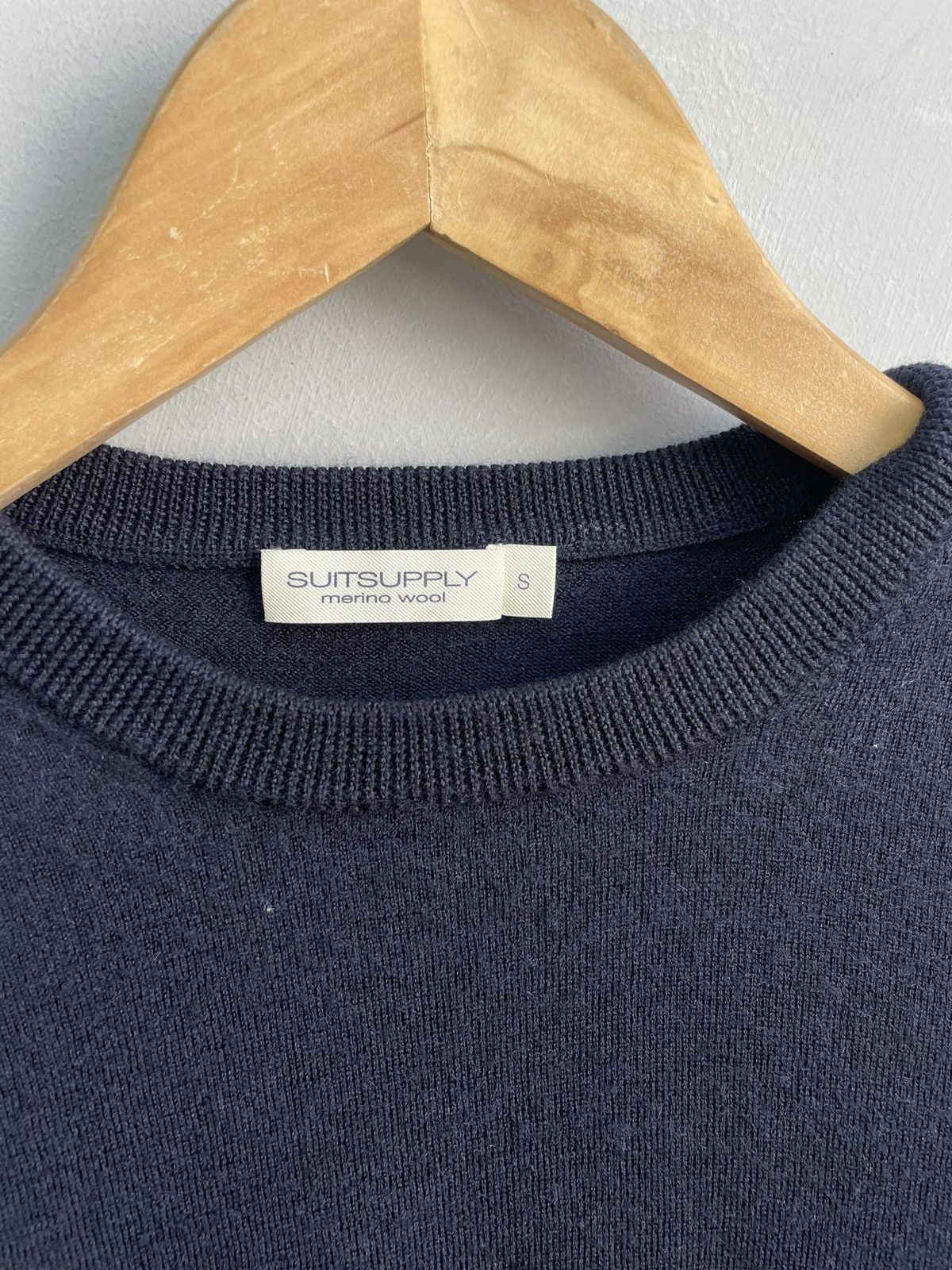 Suitsupply Crewneck merino wool Suitsupply sweater Size US S / EU 44-46 / 1 - 2 Thumbnail