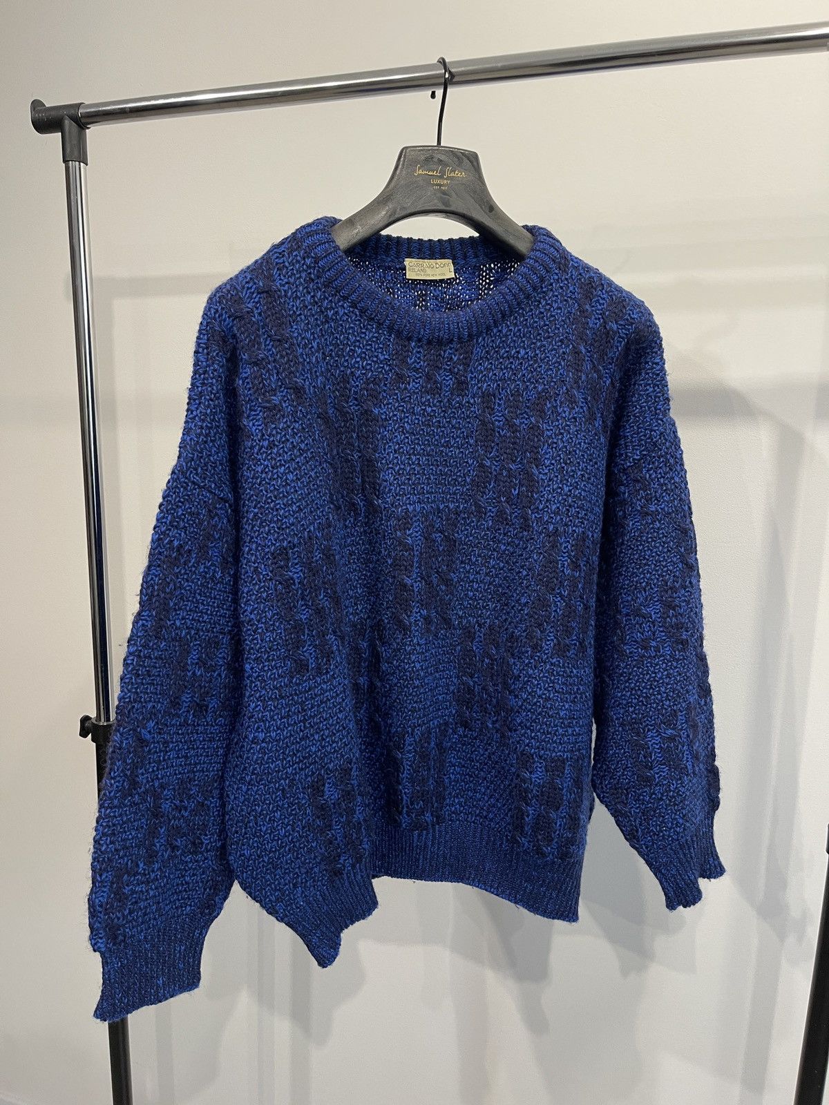 Carraig Donn Vintage Carraig Donn 100% Pure New Wool Sweater Ireland L Size US L / EU 52-54 / 3 - 3 Thumbnail