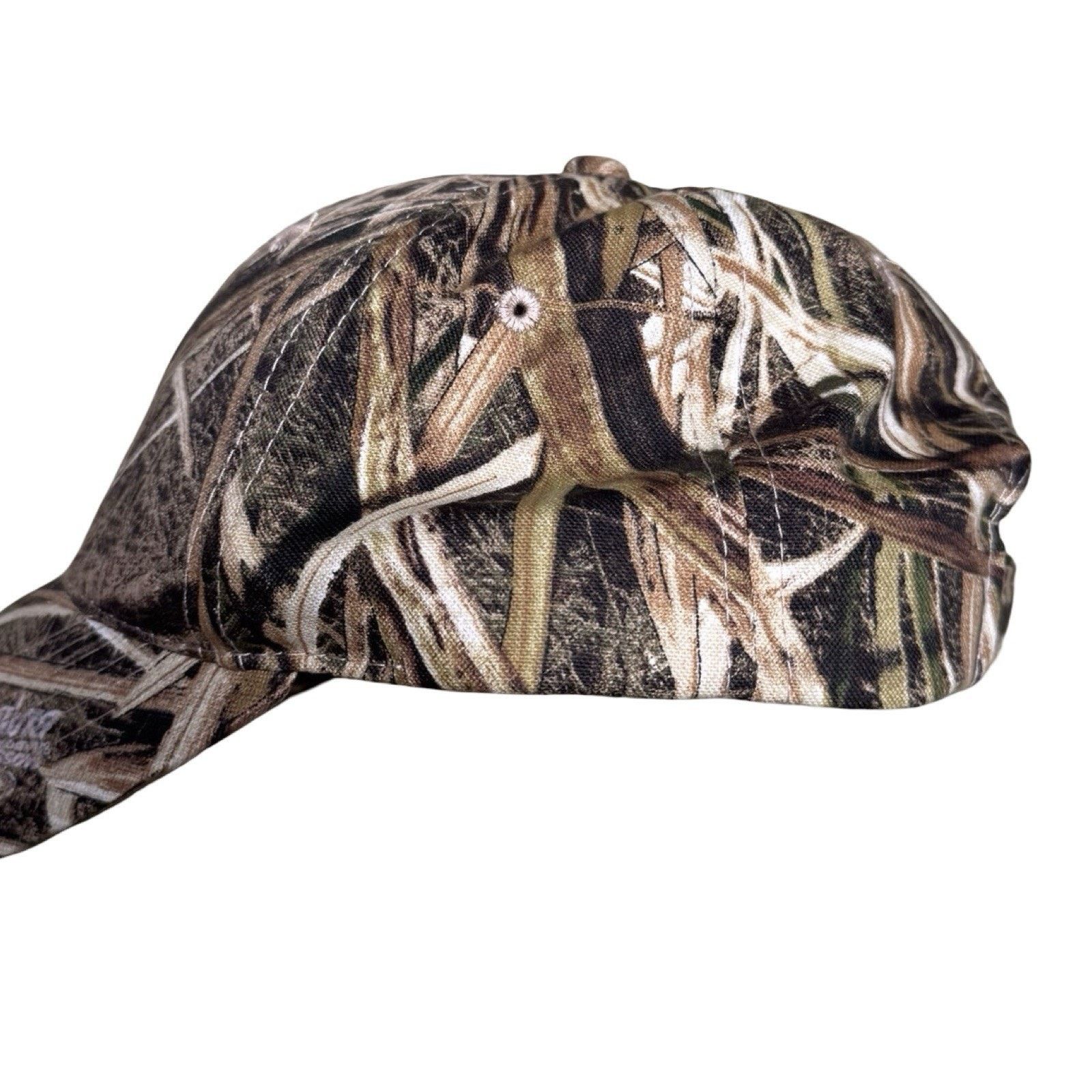 Vintage Vintage Camo Hunting Baseball Cap Hat Adjustable OSFA Size ONE SIZE - 4 Thumbnail