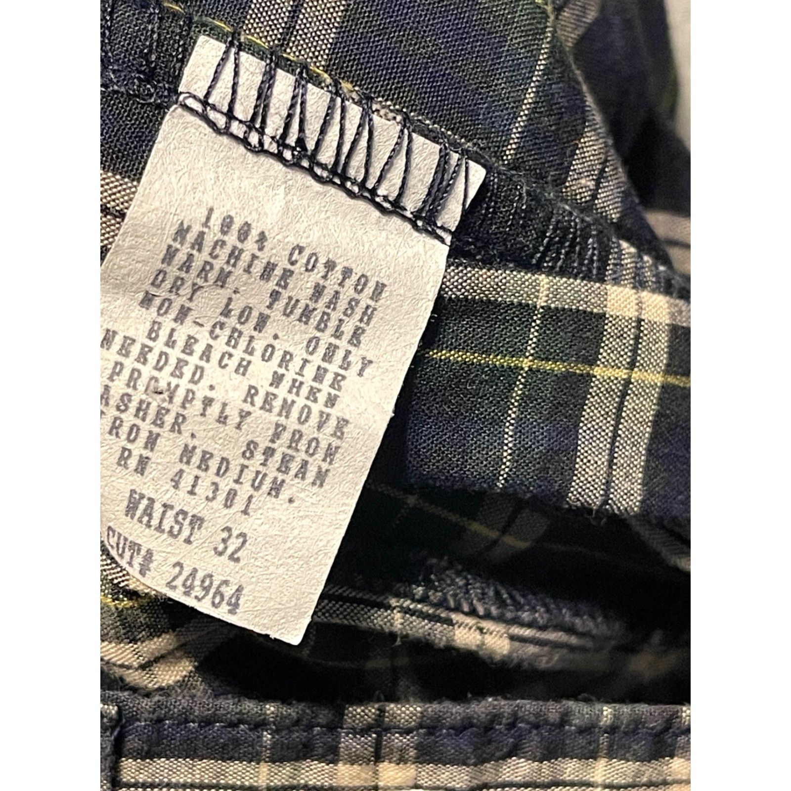 Polo Ralph Lauren VINTAGE Polo Ralph Lauren Golf Shorts Blue Green Plaid Size 32 USA Regular Men Size US XS / EU 42 / 0 - 3 Thumbnail