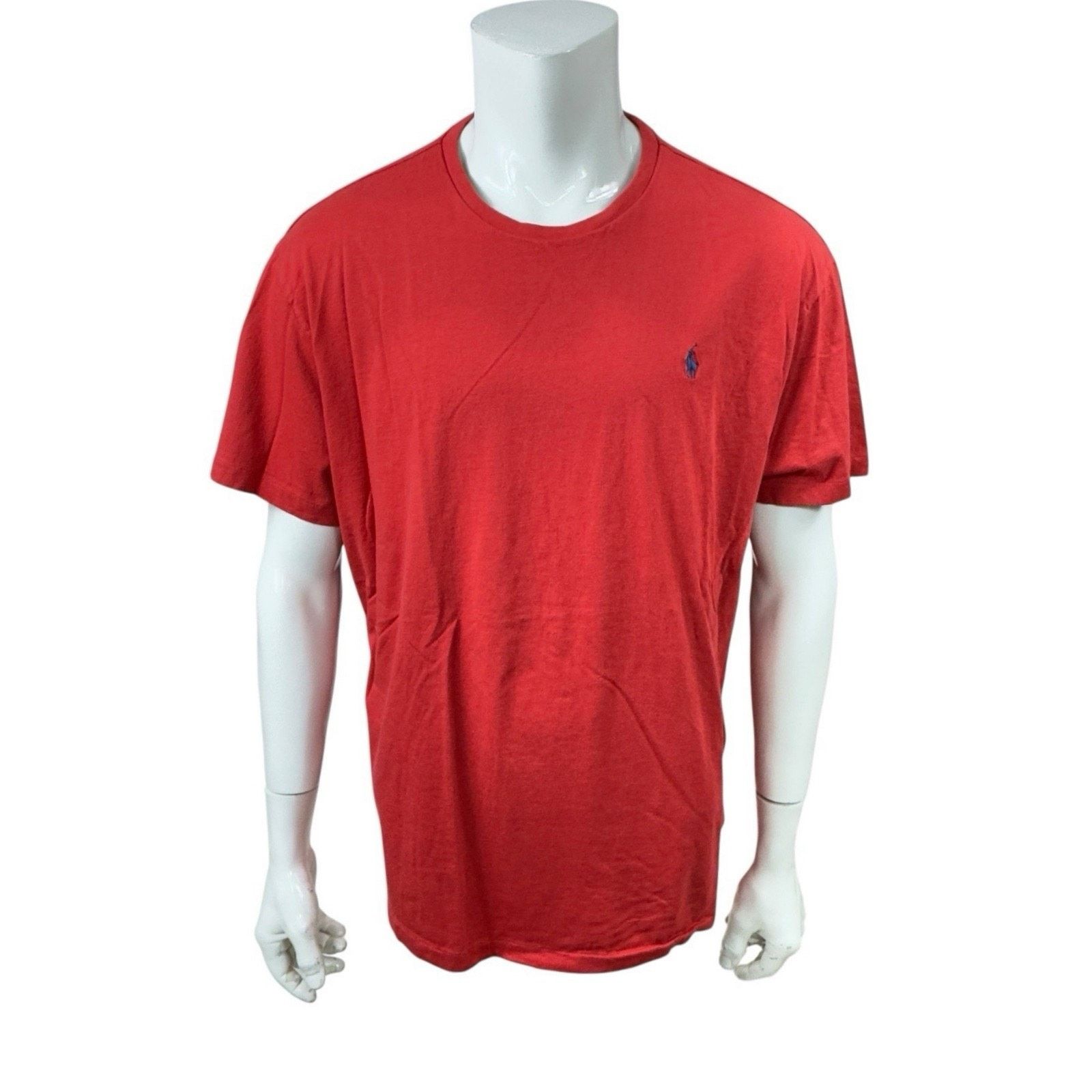 Polo Ralph Lauren Polo Ralph Lauren Classic Fit Men XXL Red Blue Pony Logo Tee Size US XXL / EU 58 / 5 - 3 Thumbnail