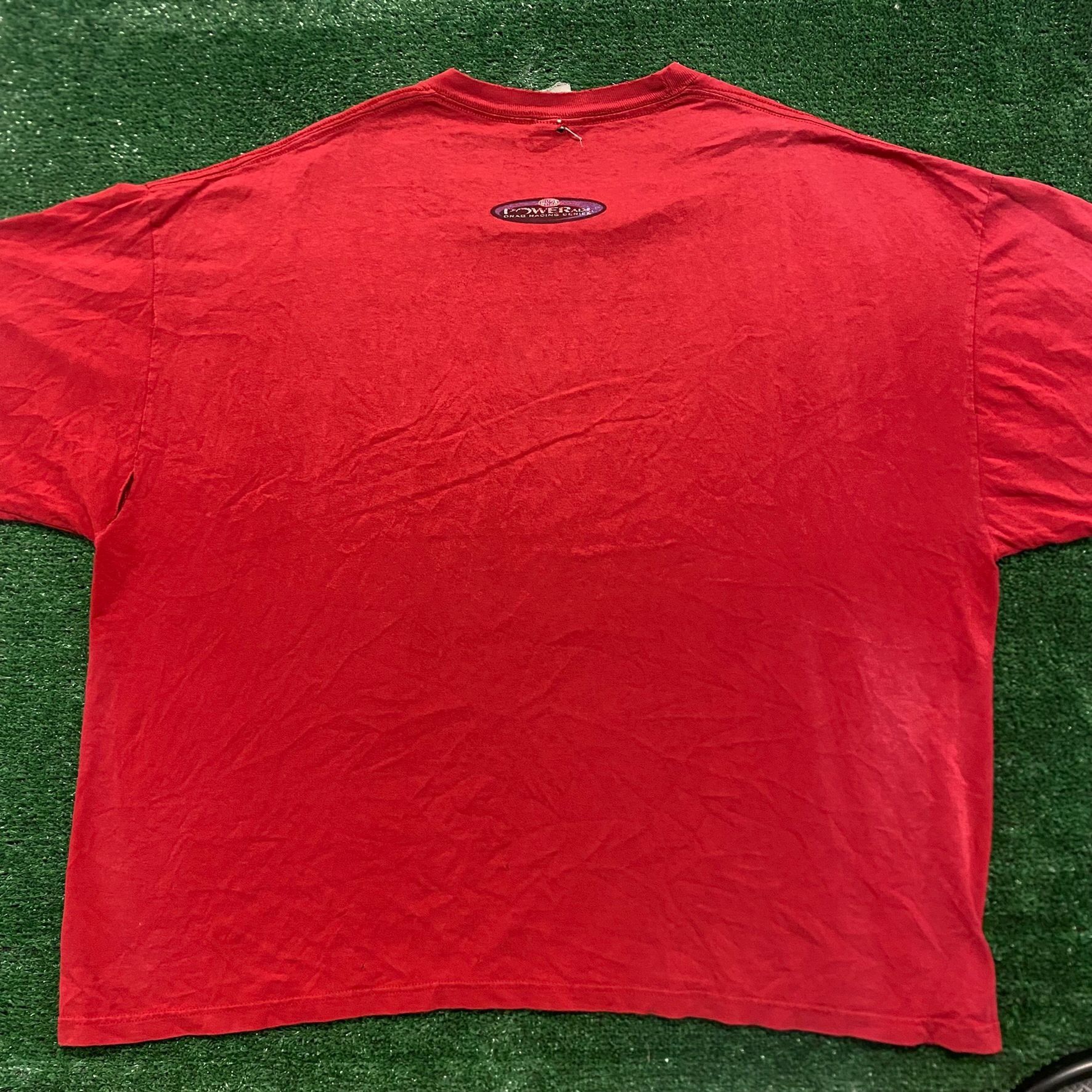 NASCAR Vintage 90s NHRA Drag Racing Budweiser Kenny Bernstein Tee Size US XXL / EU 58 / 5 - 6 Thumbnail
