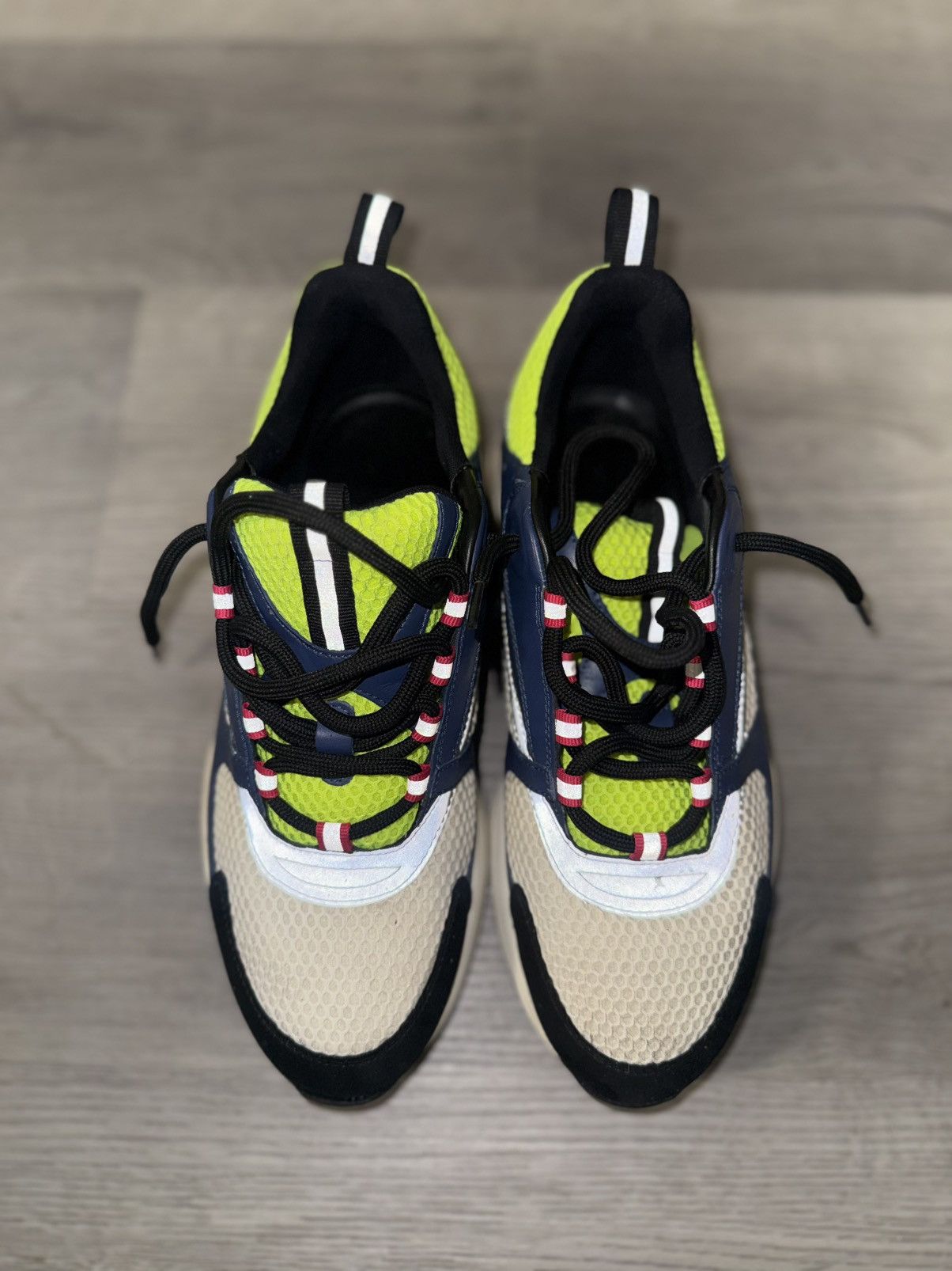 Dior Dior B22 White/Blue/Neon Size US 9 / EU 42 - 1 Thumbnail