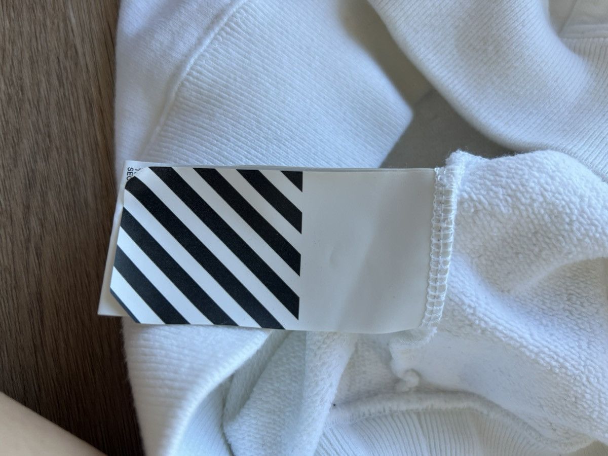 Off-White Off-White Pink/White Cotton Print Incompiuto Hoodie Size US S / EU 44-46 / 1 - 5 Thumbnail