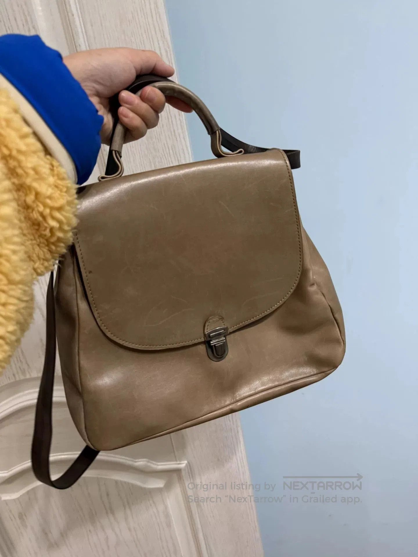 Cherevichkiotvichki Cherevichkiotvichki Vintage Leather Handbag. Size ONE SIZE - 1 Thumbnail