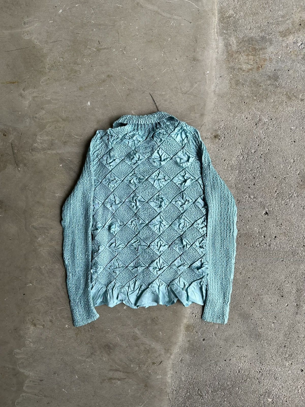 Japanese Brand × Vintage Vintage Peplum by Yoshiki Hishinuma Button Up Size 2 Size M / US 6-8 / IT 42-44 - 3 Thumbnail