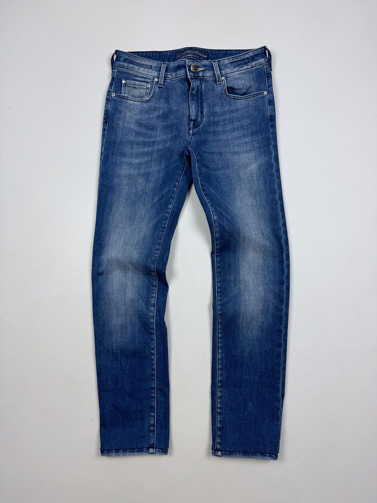 Jacob Cohen Jacob Cohen Jocelyn Slim Blue Women’s Jeans Made in Italy Size 27" / US 4 / IT 40 - 1 Thumbnail
