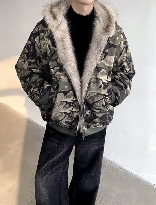 Designer × Other Outdoor Loose Washed Camouflage Jacket Size US XL / EU 56 / 4 - 11 Thumbnail