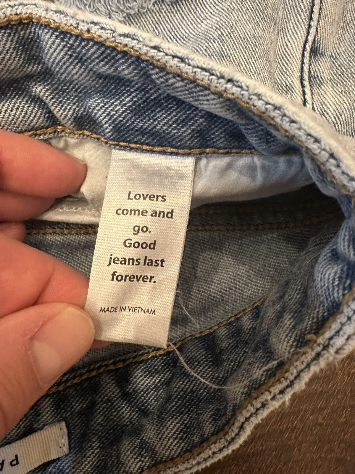 Pacsun PacSun 90's Boyfriend Distressed Women's Size 25 Denim Jeans Size 25" / US 0 / IT 36 - 8 Thumbnail