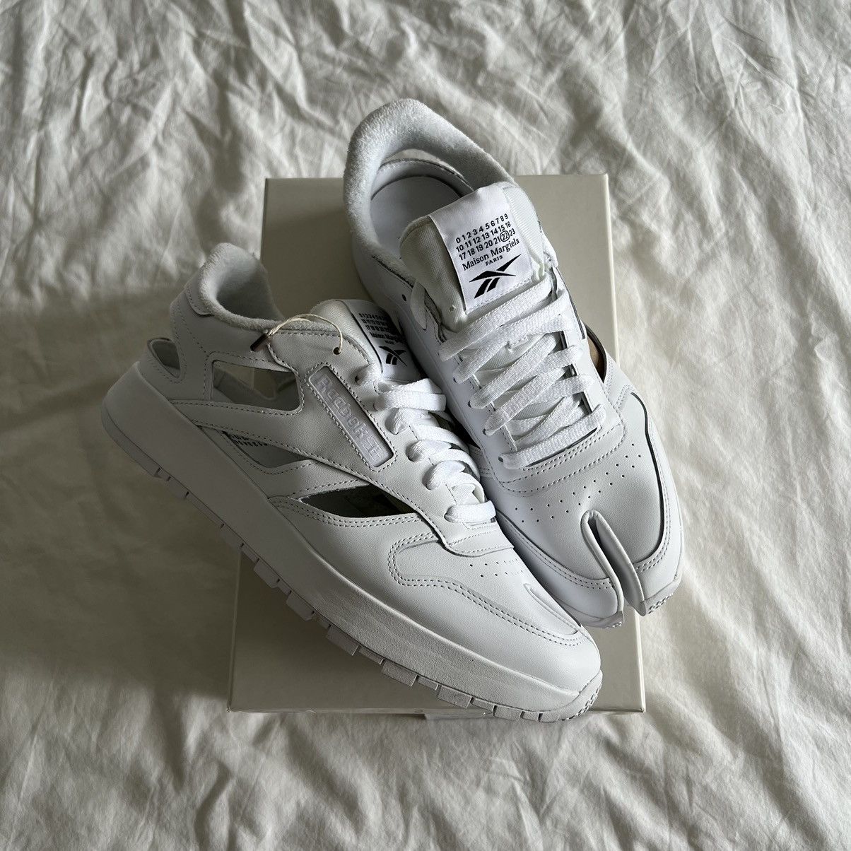 Maison Margiela X Reebok Classic Leather Tabi | Grailed