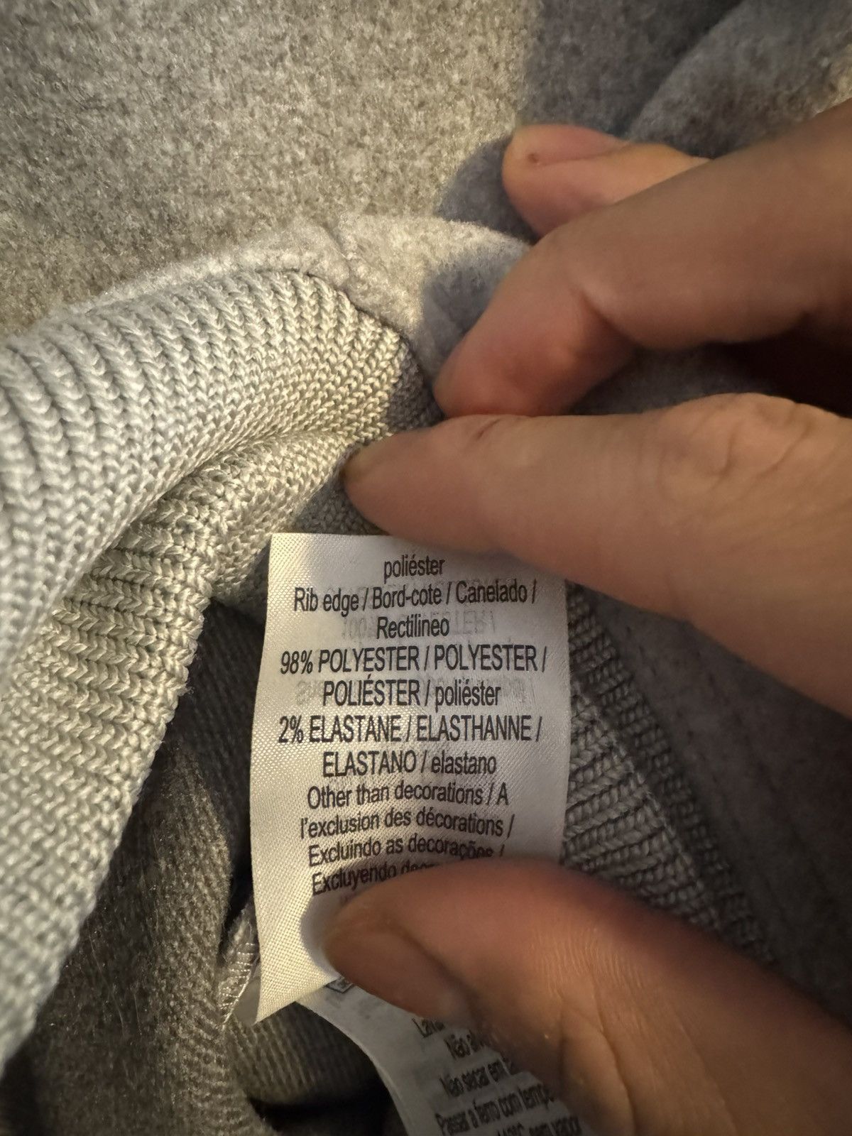 Lacoste Men’s loose fit zip up hoodie Size US M / EU 48-50 / 2 - 2 Thumbnail