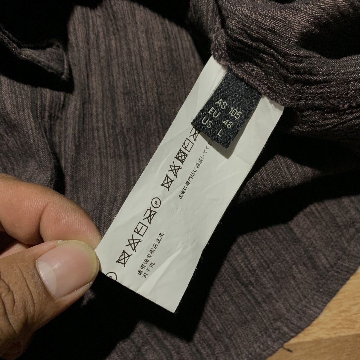 Other Martin Plan Bias Stripe Half Shirt Size US L / EU 52-54 / 3 - 7 Thumbnail