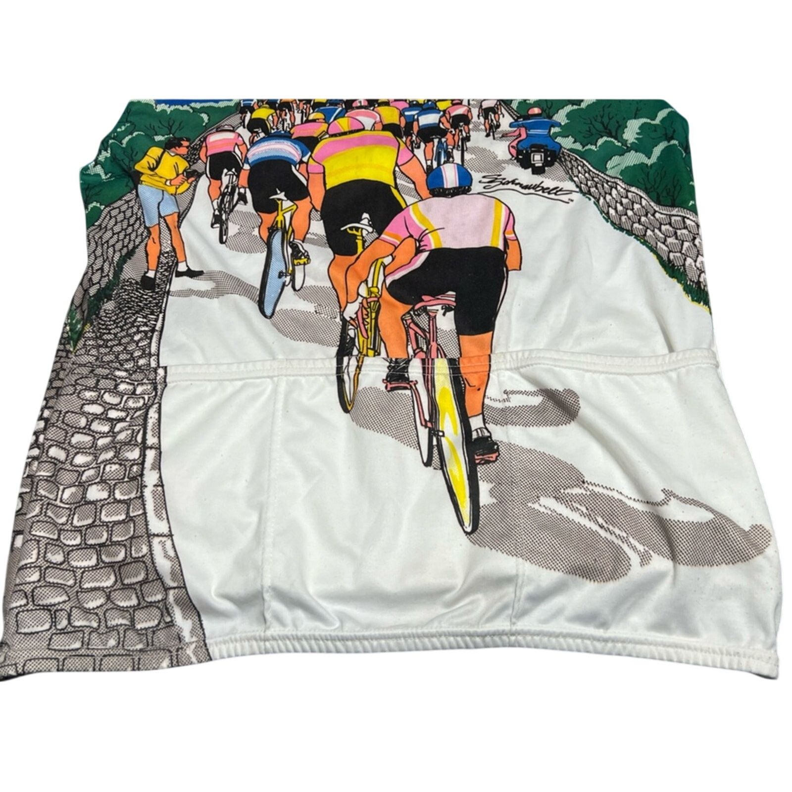Other Vintage Aero Tech Schnaubelt Cycling Jersey XL Race Rare! Size US XL / EU 56 / 4 - 7 Thumbnail