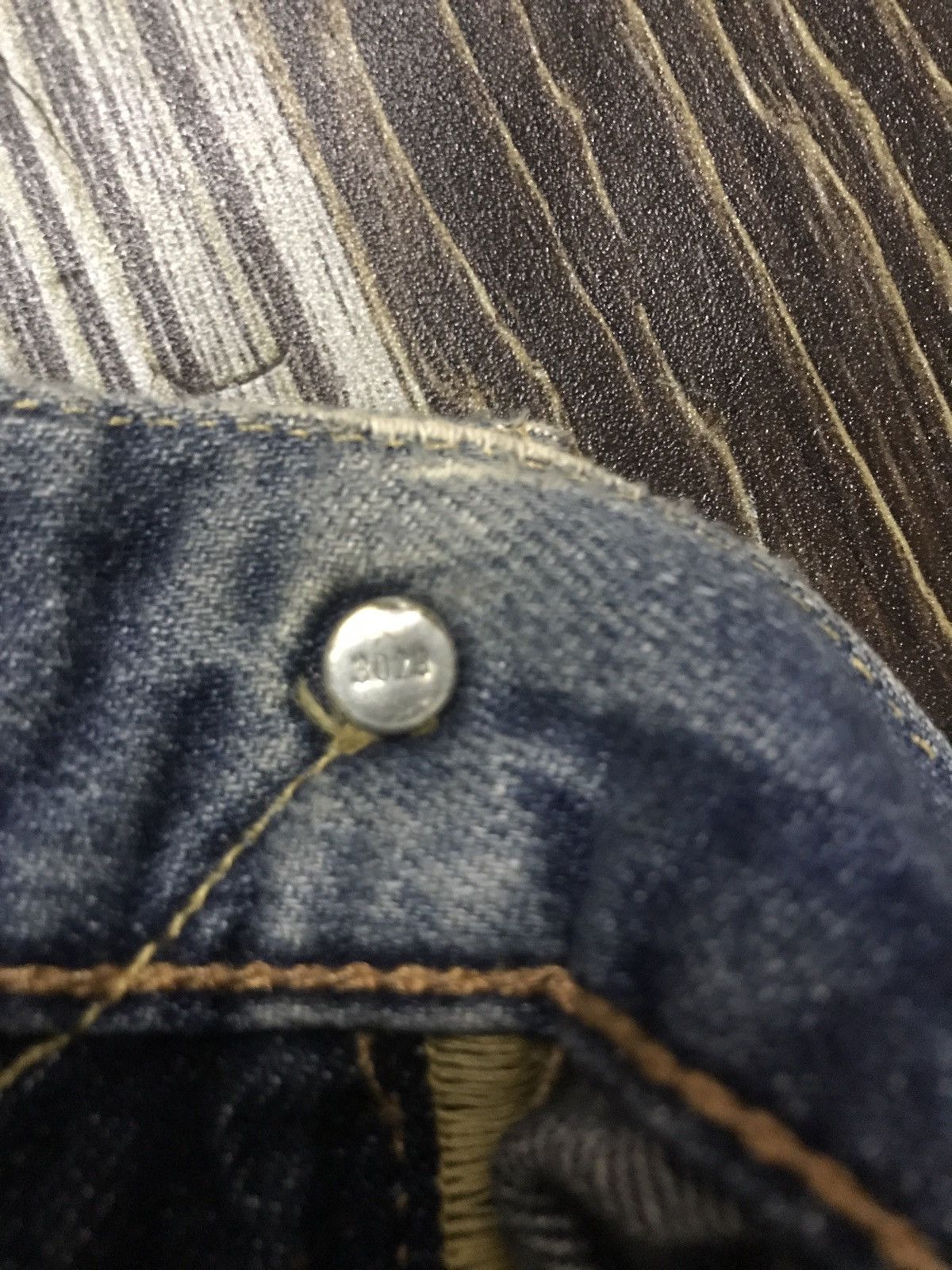 Japanese Brand Vintage Levis 505 Selvedge Distressed Denim Jeans Size US 36 / EU 52 - 12 Thumbnail