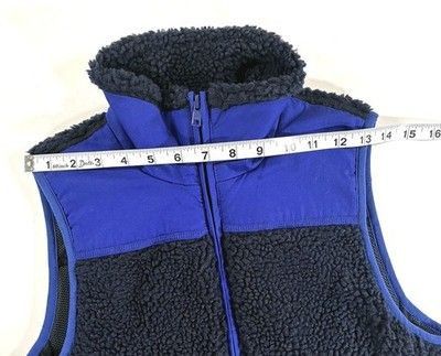 J.Crew J.Crew Sherpa Fleece Vest E1630 Faux Fur Sleeveless Size XS Size XS / US 0-2 / IT 36-38 - 7 Thumbnail