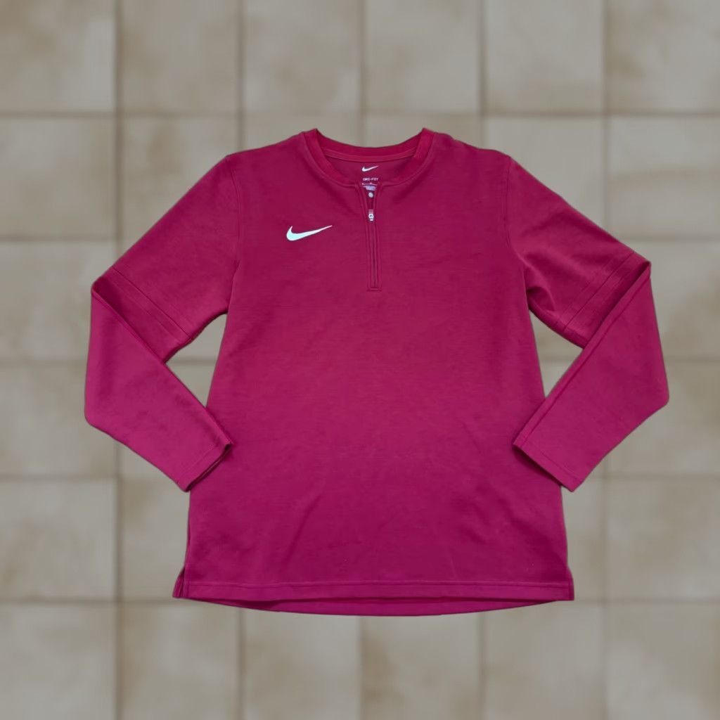 Nike Nike Football Top Shirt Men’s M Burgundy Red Tiger Woods Sunday Red Size US M / EU 48-50 / 2 - 1 Thumbnail
