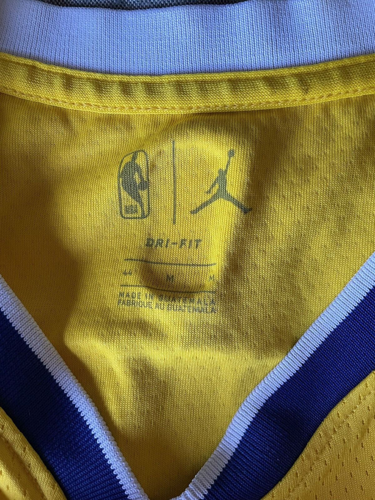 Jordan Brand × NBA Klay Thompson Golden State Warriors Jordan 2020-2022 Jersey Size US M / EU 48-50 / 2 - 3 Thumbnail