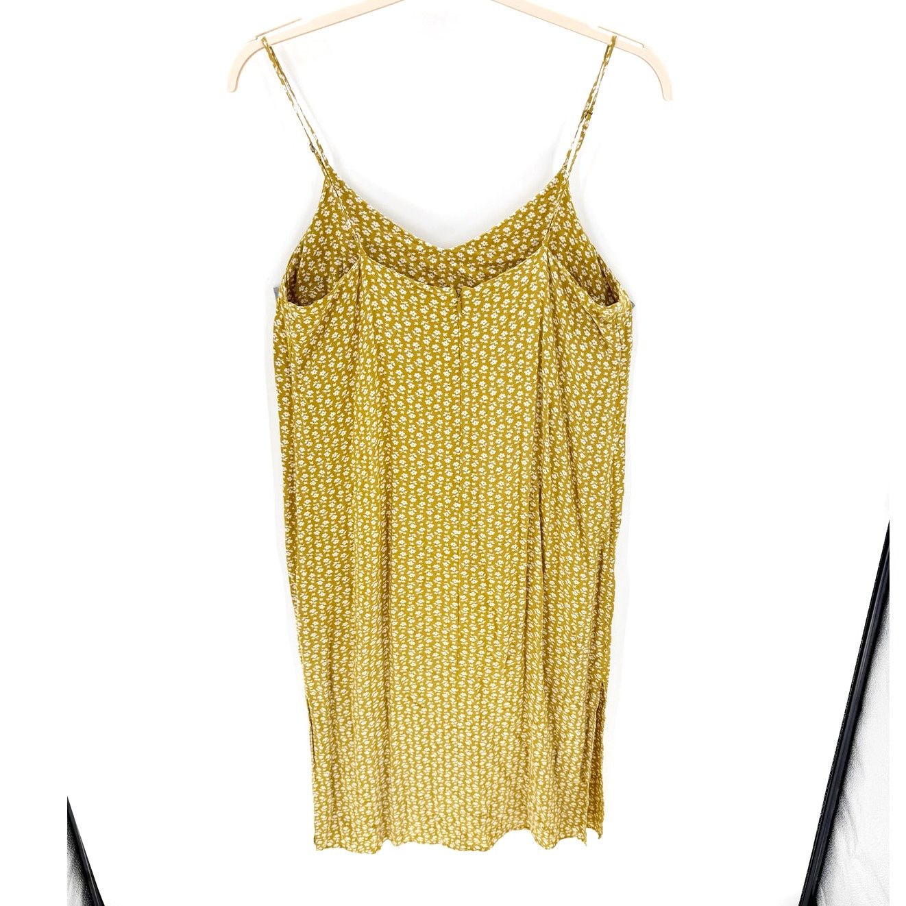 Madewell Madewell Side-Slit Slip Dress Cutout Blooms Flower Stamp 8 Size M / US 6-8 / IT 42-44 - 2 Thumbnail