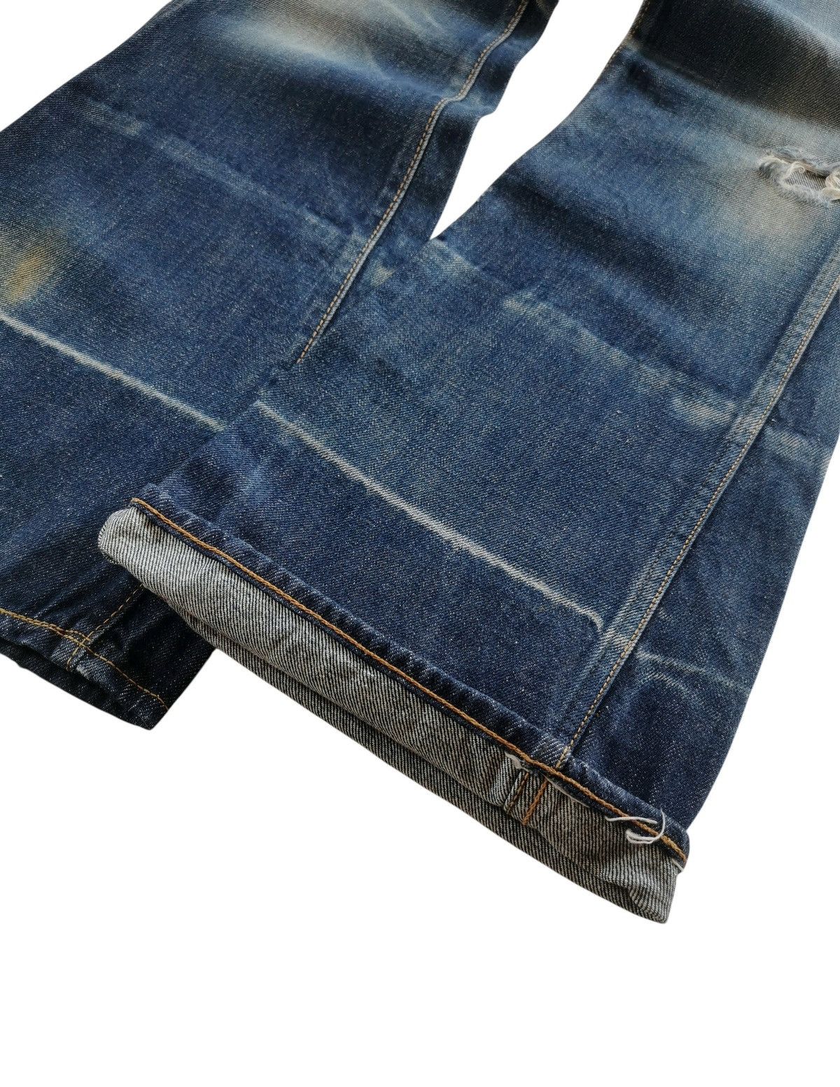 Big John Vintage Bell Bottom Jeans Size US 26 / EU 42 - 8 Thumbnail