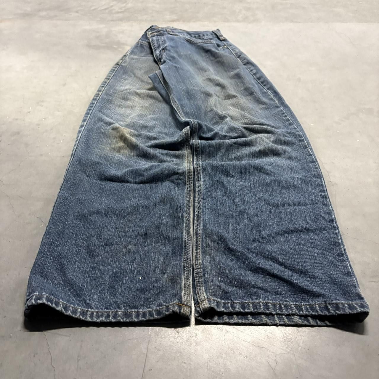 Carhartt × Vintage Vintage Y2K Workwear Style CarHartt Medium Wash Denim Jeans! Size US 33 - 3 Thumbnail