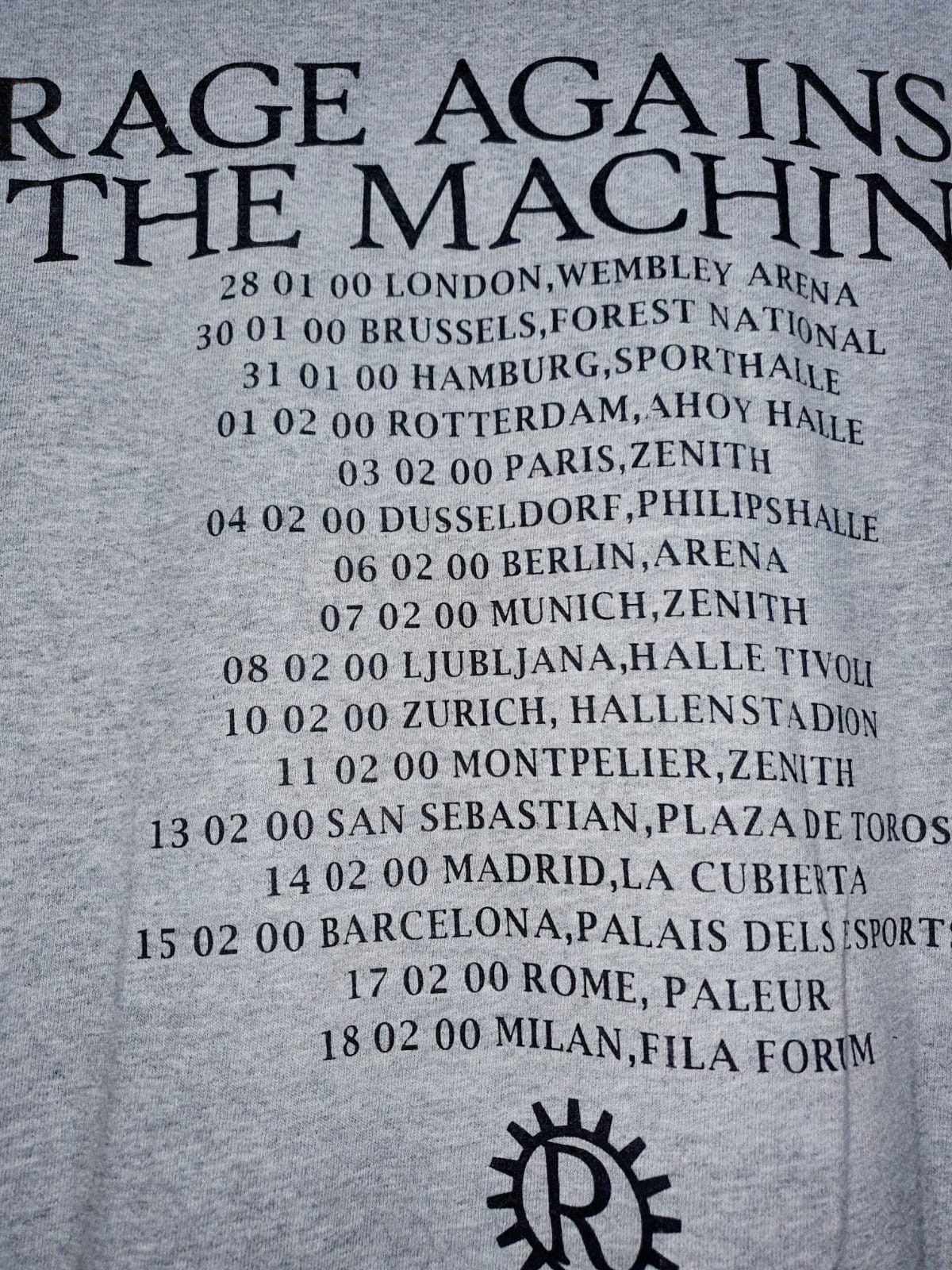 Band Tees × Vintage Longsleeve Rage Against the Machine L Size US L / EU 52-54 / 3 - 5 Thumbnail