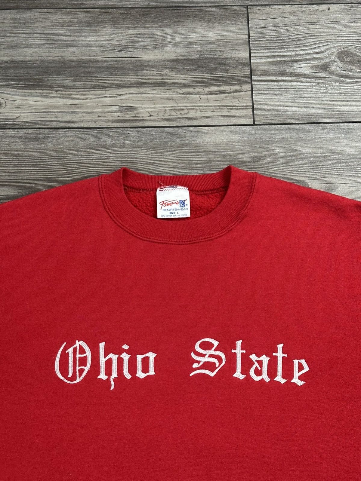 Vintage Vintage 90's Ohio State Old English Crewneck Size US L / EU 52-54 / 3 - 2 Thumbnail