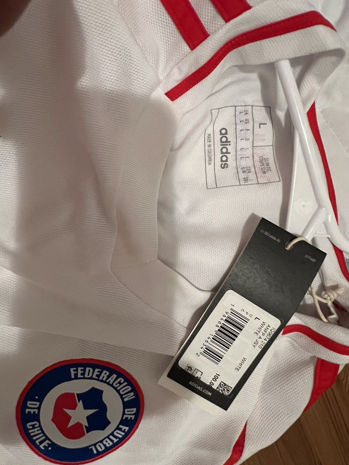 Adidas Chile Away Jersey 2024 Size US L / EU 52-54 / 3 - 3 Thumbnail