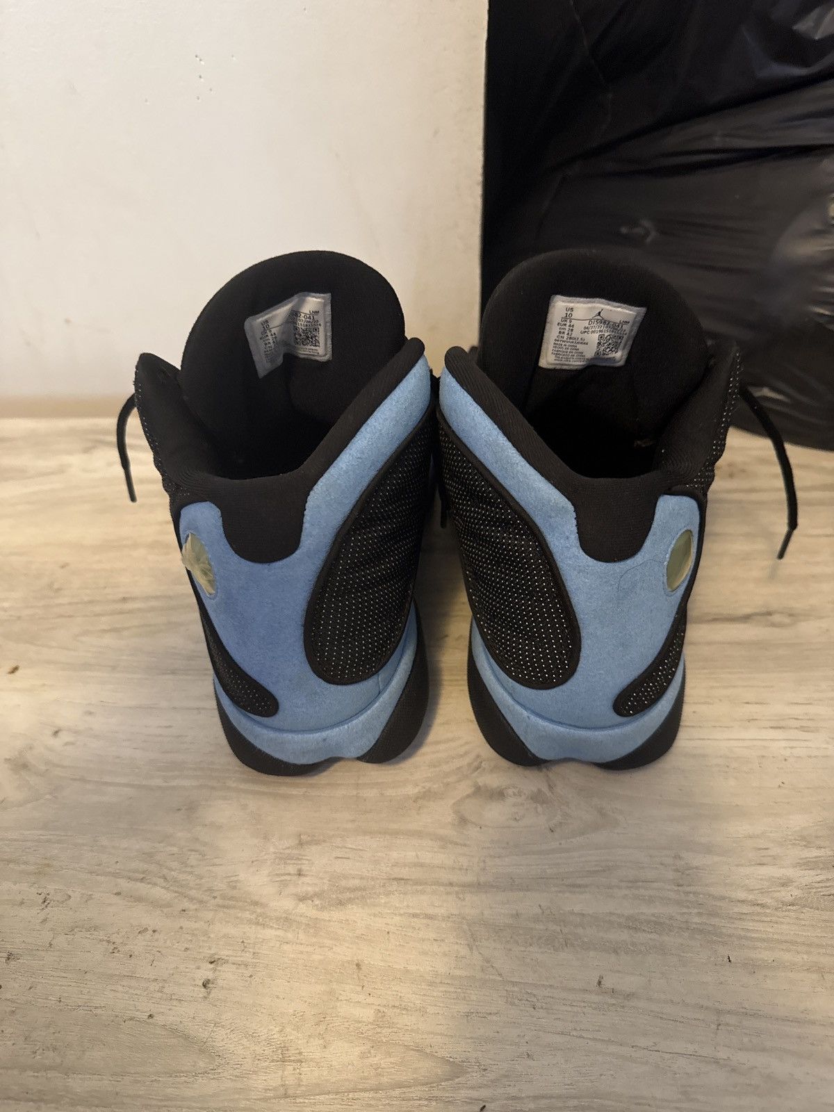 Jordan Brand Air jordan retro black university blue Size US 10 / EU 43 - 4 Thumbnail