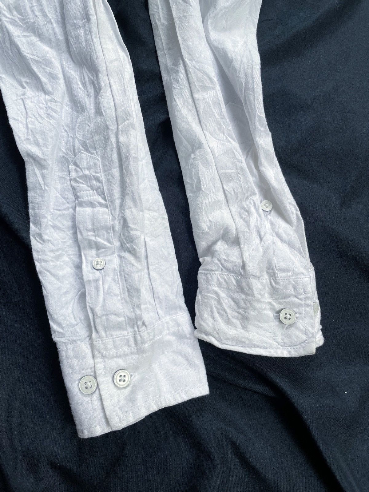 semanticdesign SEMANTIC DESIGN CASUAL WHITE BUTTON DOWN SHIRT Size US M / EU 48-50 / 2 - 5 Thumbnail