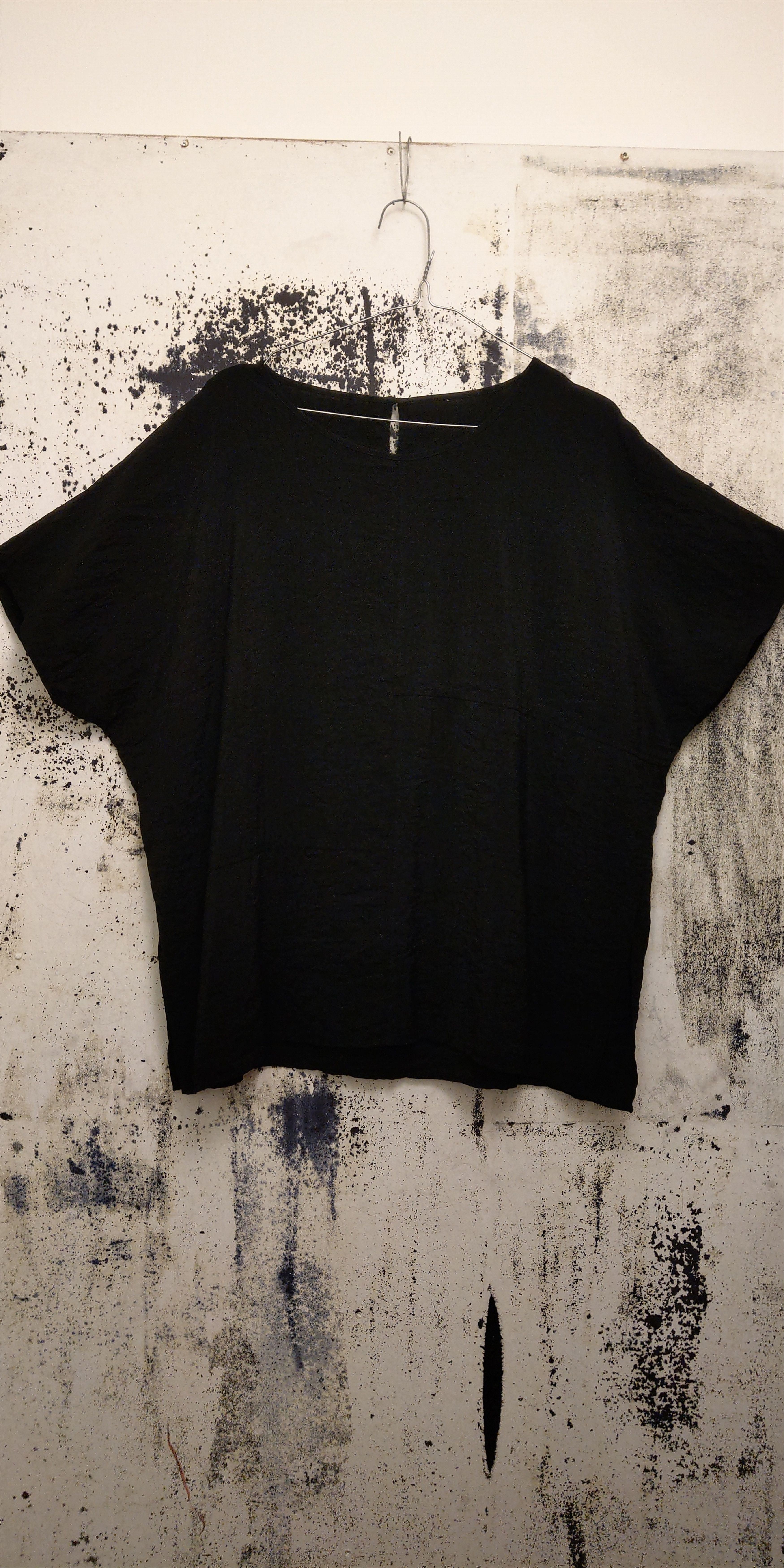 Vintage Vintage Boxy Goth Shirt Noir Darkfashion Alt Minimalist Neo Size US XL / EU 56 / 4 - 7 Thumbnail