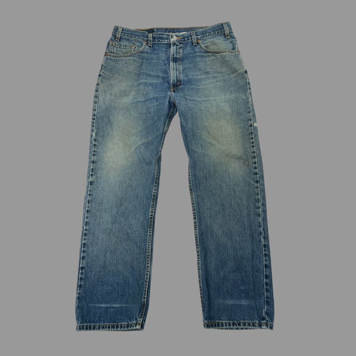 Levi's × Vintage Vintage 90s Levi’s faded mud wash denim jeans Size US 34 / EU 50 - 1 Thumbnail
