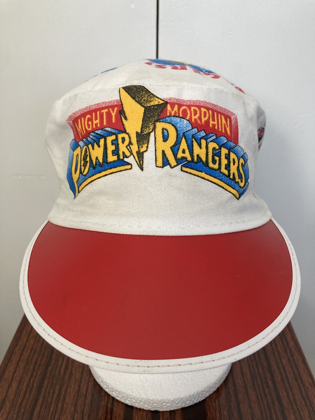 Vintage MIGHTY MORPHIN POWER RANGERS HAT CAP VINTAGE 90S MMPR PROMO Size ONE SIZE - 4 Thumbnail