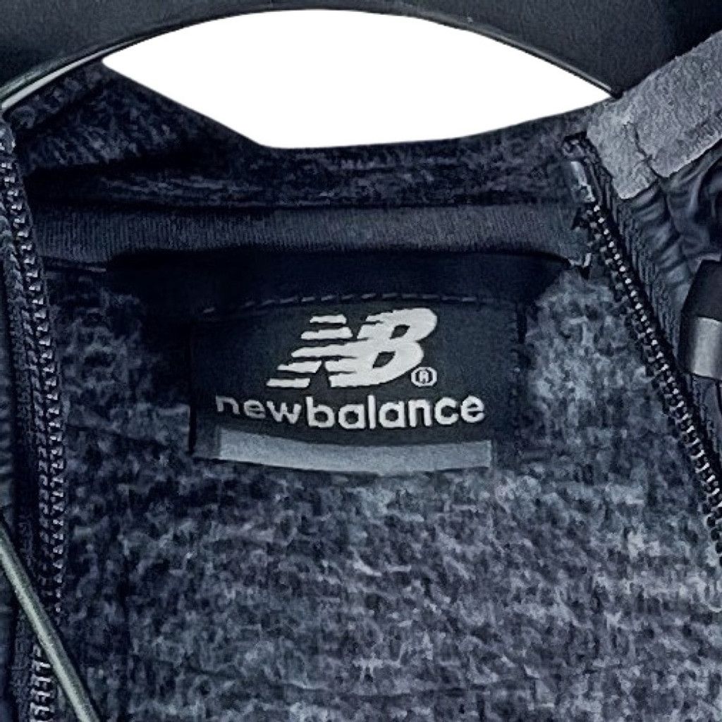New Balance NEW BALANCE Women's Black & Charcoal Fleece Hoodie Jacket S Size S / US 4 / IT 40 - 7 Thumbnail