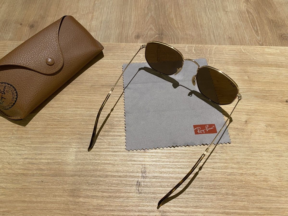 RayBan Ray-Ban RB3548N Hexagonal Sunglasses Size ONE SIZE - 7 Thumbnail