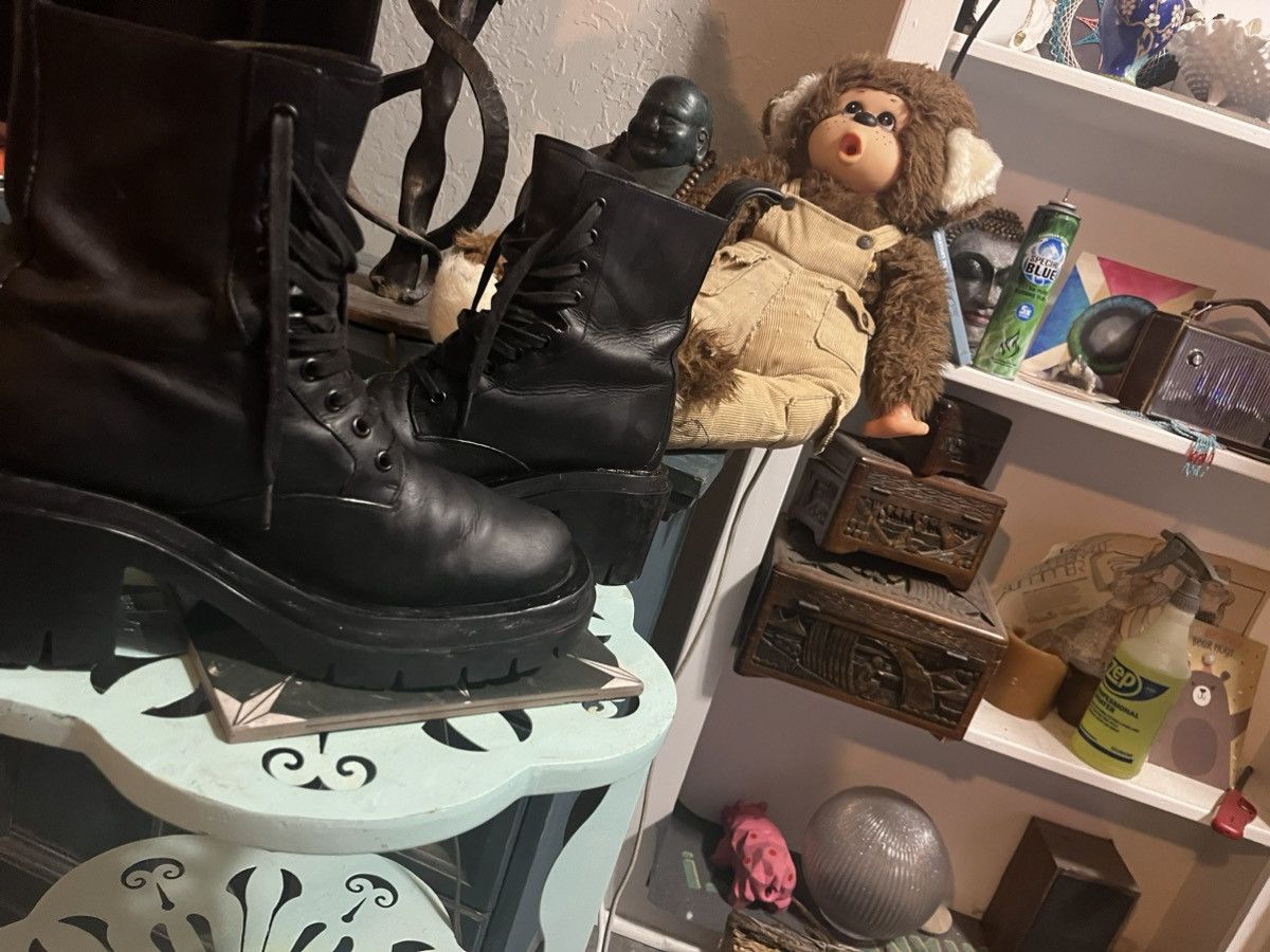 Bottega Veneta ***FREE GIFT*** Bottega Veneta ''LUG LACE-UP BOOT'' Size US 8 / IT 38 - 4 Thumbnail
