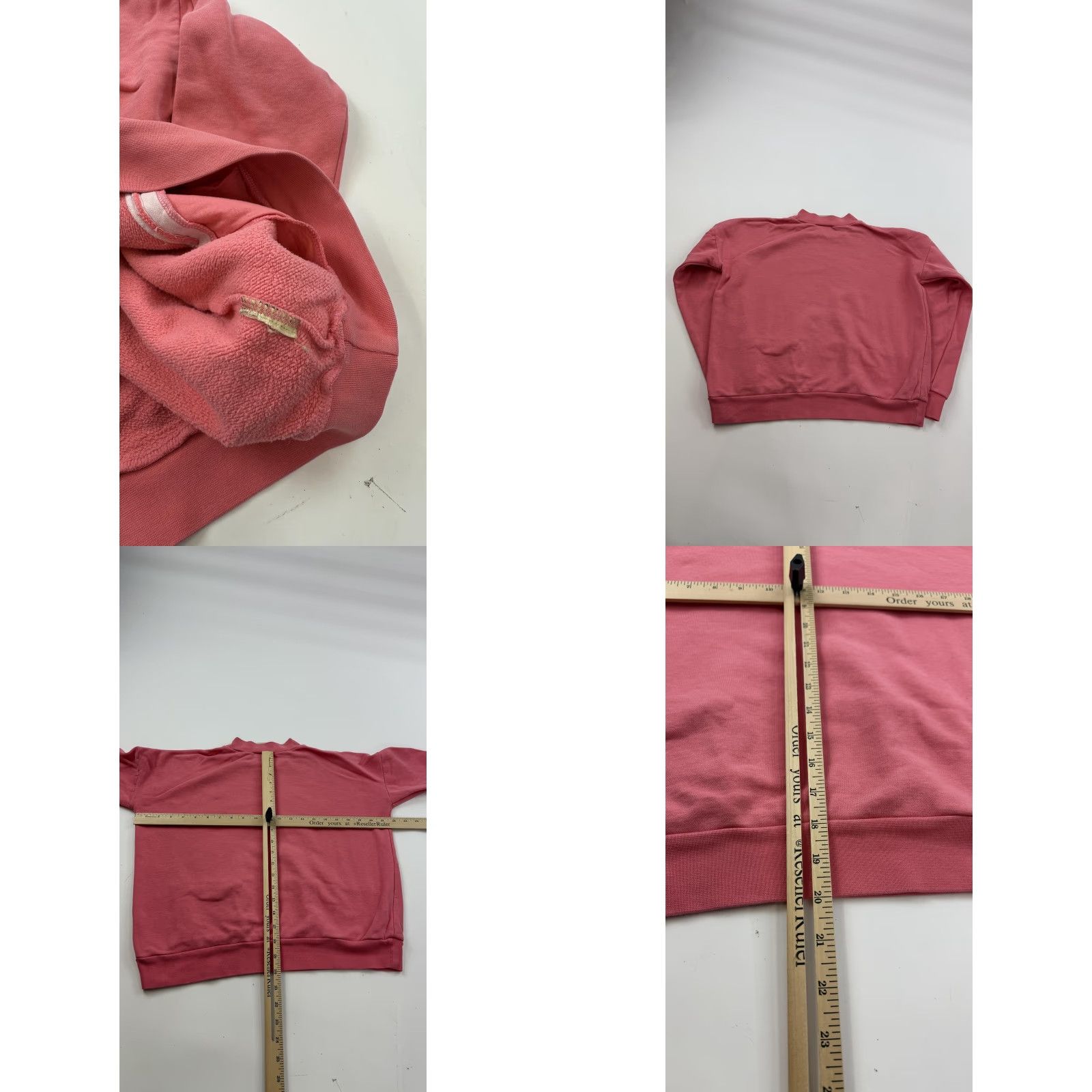 Scotch & Soda Scotch & Soda Womens Pink Crewneck Pullover Hoodie Sweatshirt Knit - Medium - Regular - Pocket - MAISON SCOTCH - Logo - Long Sleeve - Knit Cotton Size M / US 6-8 / IT 42-44 - 8 Thumbnail