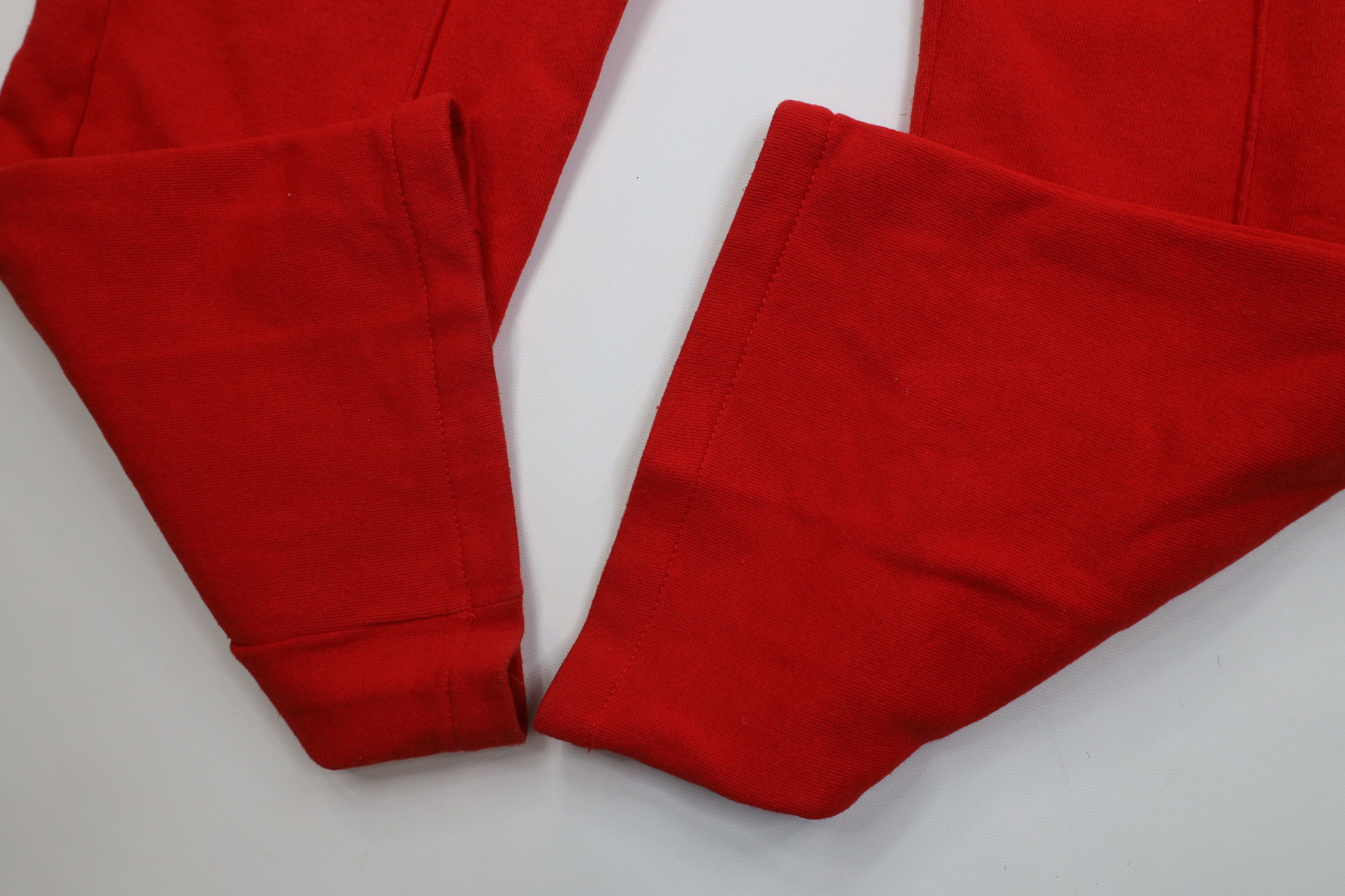 Russell Athletic Vintage 70s Russell Athletic Wide Leg Sweatpants Red USA Size US 36 / EU 52 - 7 Thumbnail
