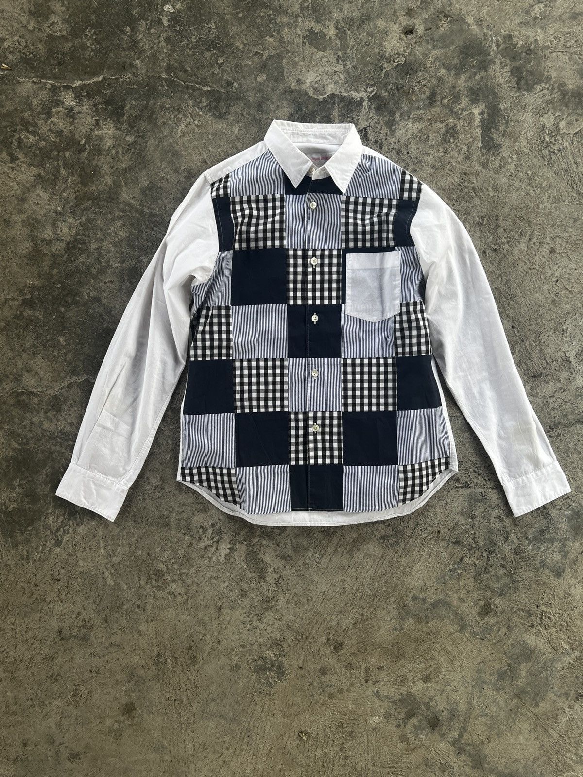 SS2010 Comme des Garçons SHIRT Patchwork Shirt