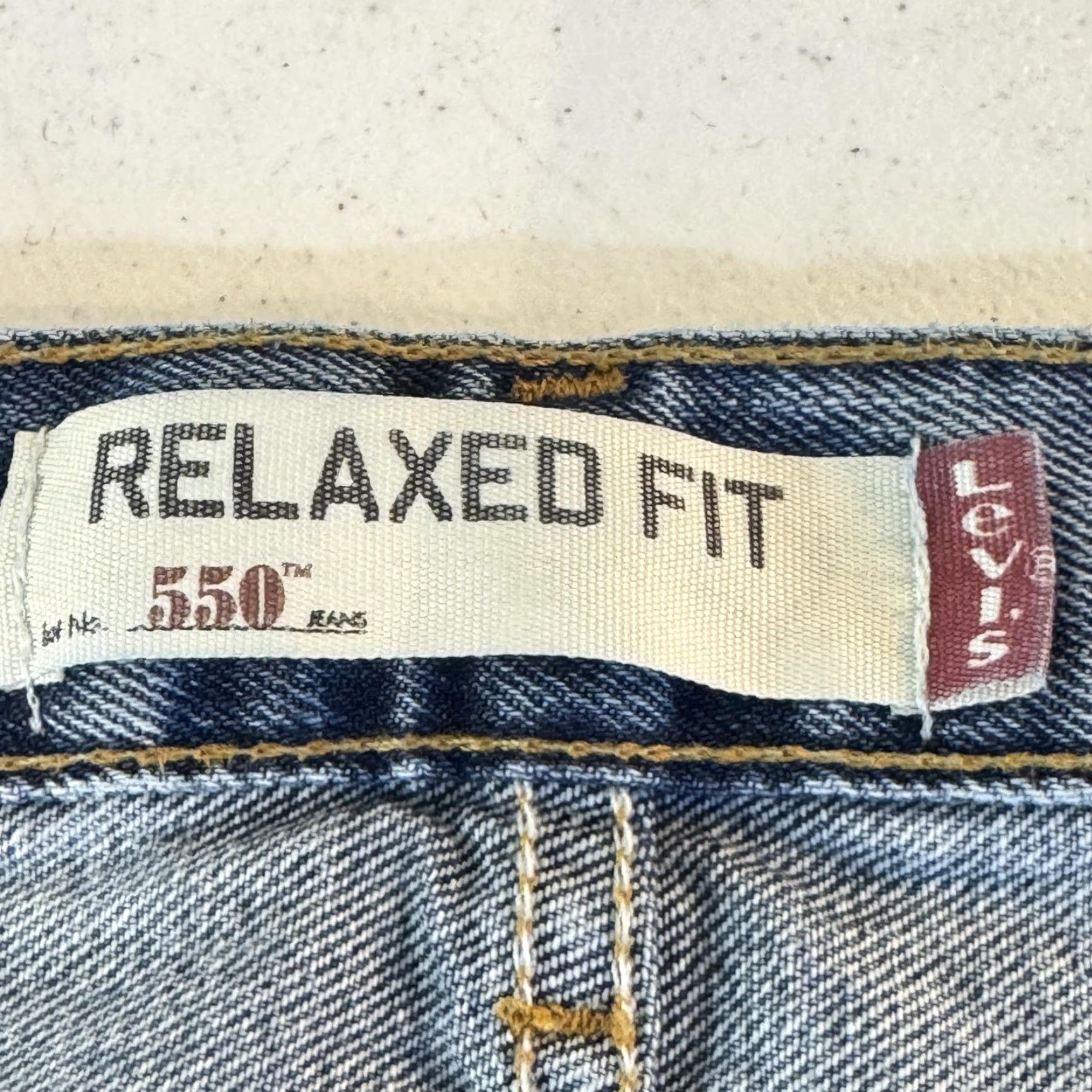 Levi's Levi's 550 Jeans Mens 50x30 Blue Relaxed Fit Tapered Leg Denim Vintage Y2K Levi's 500 Series Jeans Mens Blue 50x30 Mens Size US 34 / EU 50 - 7 Thumbnail