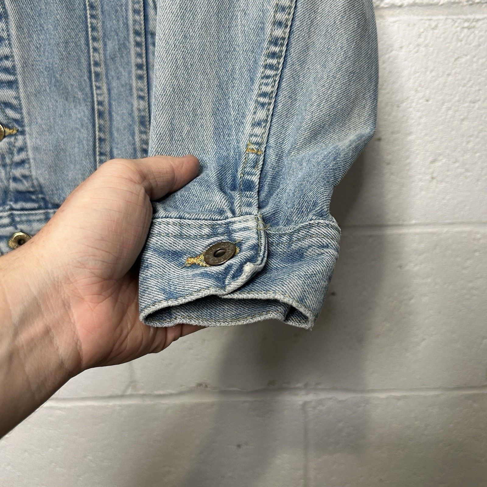 Lee Vintage Lee Dungarees Denim Trucker Jacket “Light Wash” Size US S / EU 44-46 / 1 - 3 Thumbnail