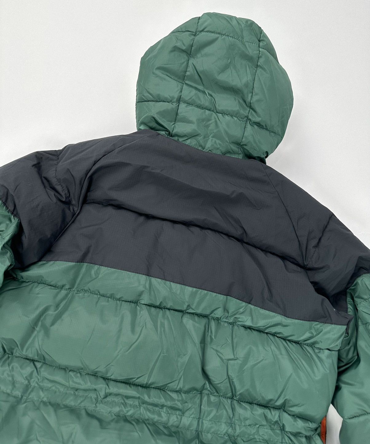 Sacai Sacai F/W21 Mixed Media Padded Coat Montgomery Colour Block Size US M / EU 48-50 / 2 - 12 Thumbnail