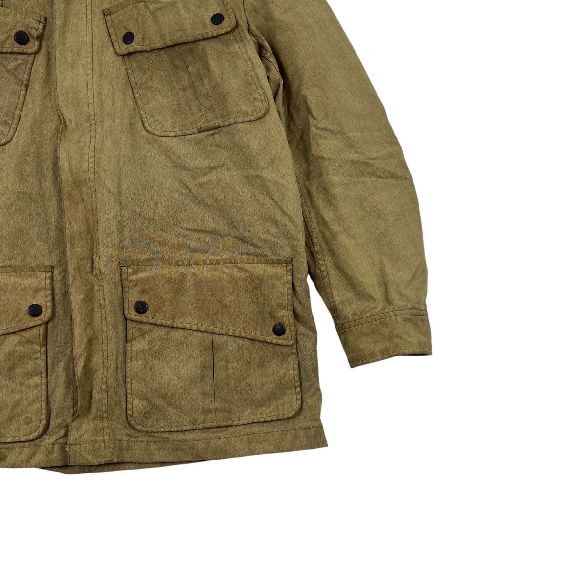 Vintage Vintage BASTONG Made In Korea Oil Waxed Chore Heavy Jacket Size US M / EU 48-50 / 2 - 6 Thumbnail