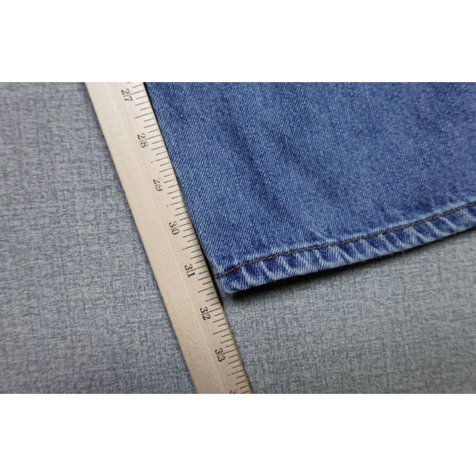 Levi's Levi's 550 Jeans Mens 38x32 Blue Relaxed Fit Light Wash Western Cowboy Rancher Jeans Size US 38 / EU 54 - 7 Thumbnail