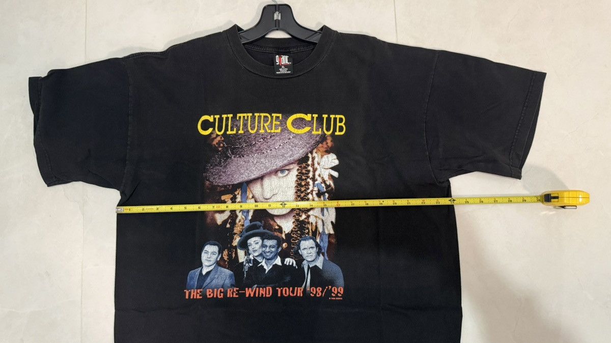 Band Tees 1998 Culture Club “The Big Re-Wind Tour ‘98/‘99 Tee size XL Size US XL / EU 56 / 4 - 7 Thumbnail