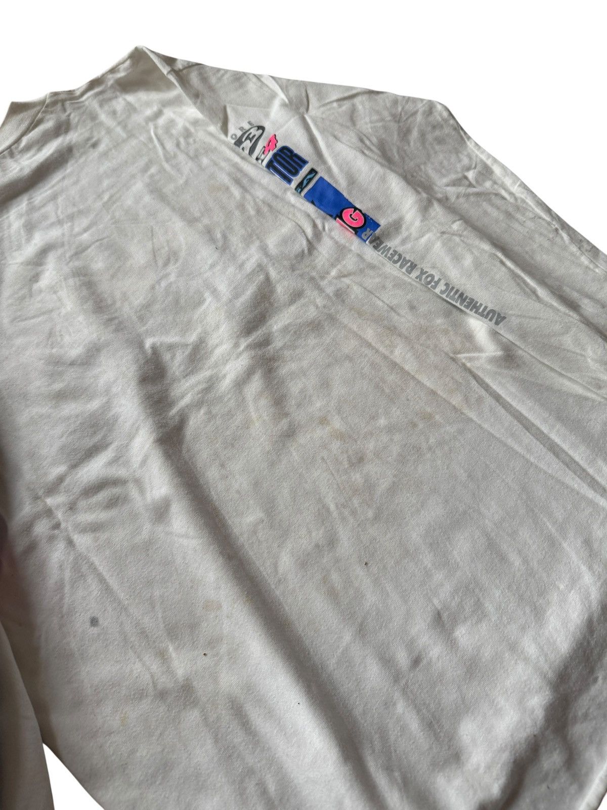 Fox Racing *RARE* 1993 90s VINTAGE HARDCORE FOX RACING SPORT JERSEY Size US L / EU 52-54 / 3 - 17 Thumbnail