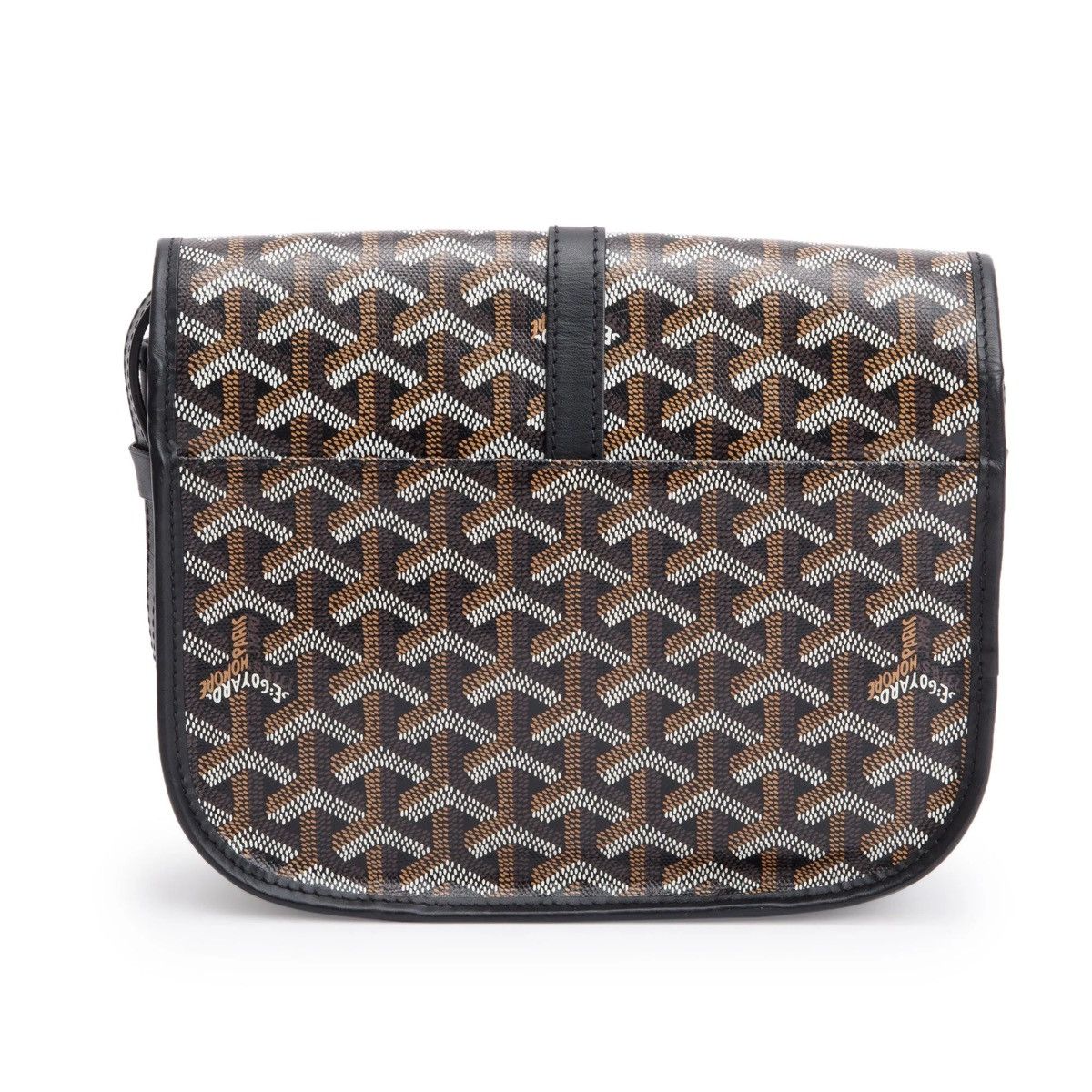 Goyard GOYARD 2021 Black Leather & Monogram Canvas Belvedere II PM Size ONE SIZE - 5 Thumbnail