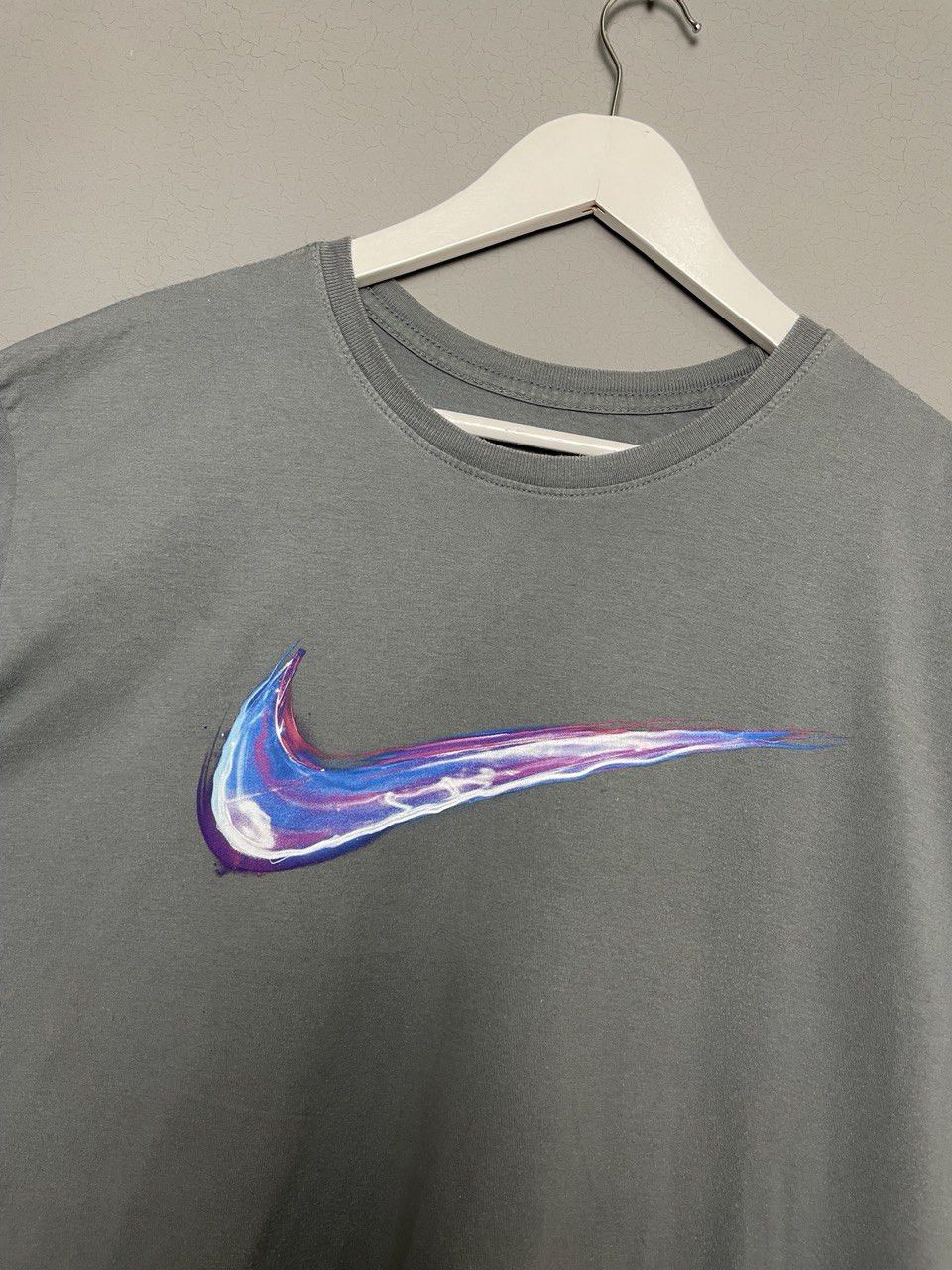 Nike Vintage Nike Big Swoosh Tee Size US XL / EU 56 / 4 - 2 Thumbnail