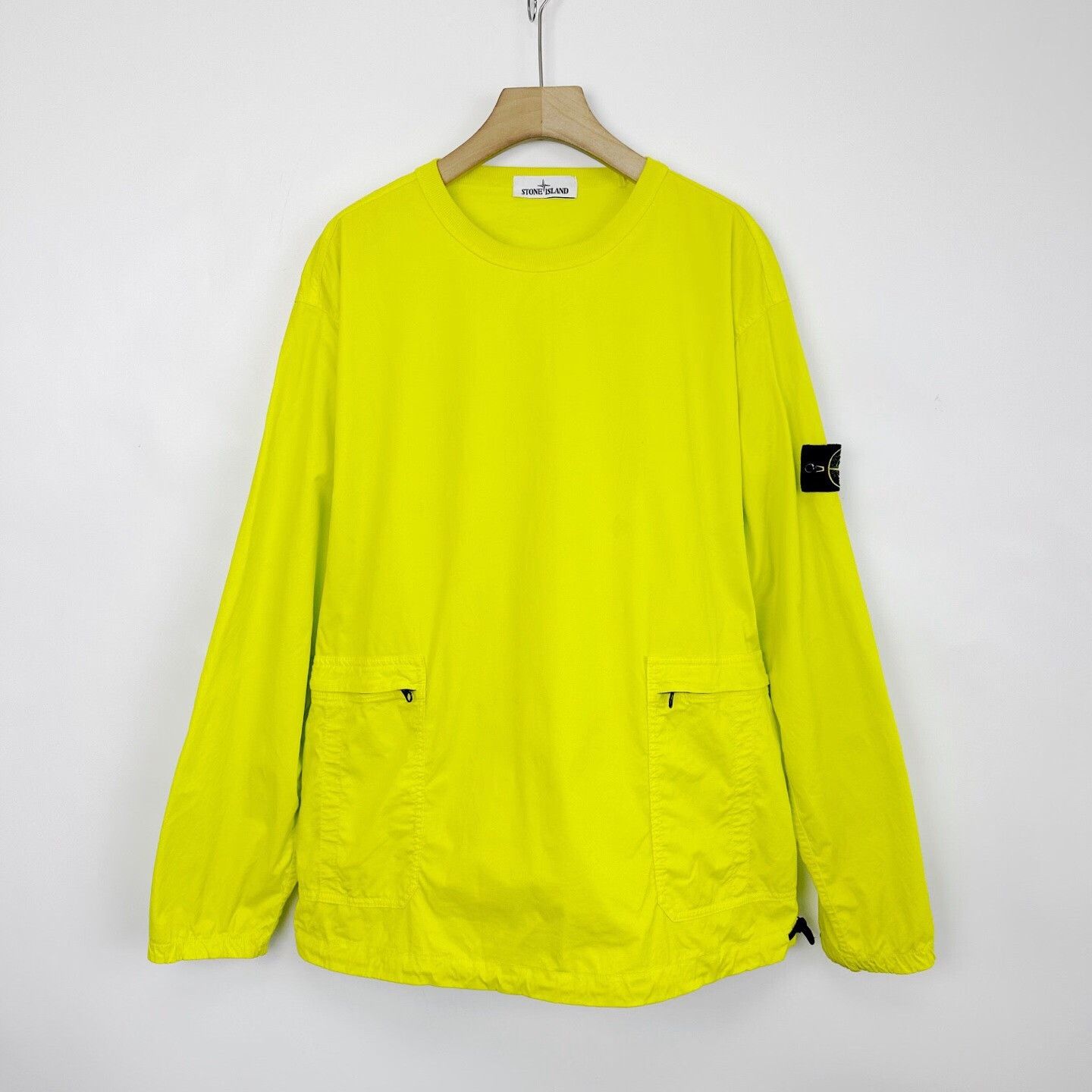 Stone Island Stone Island Yellow Multi-Pocket Logo Sweatshirt Size US XXL / EU 58 / 5 - 1 Thumbnail