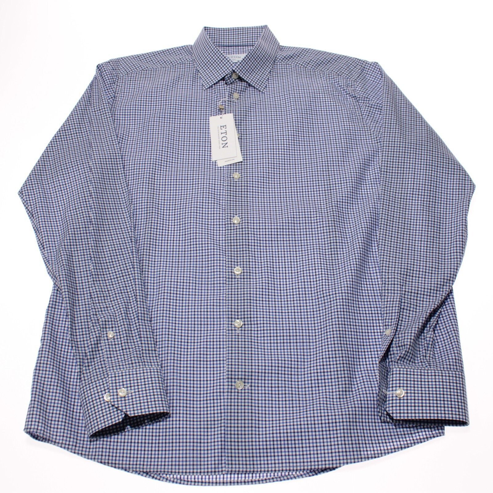 Eton Eton New with tags Shirt Size XL US In Blue Size US XL / EU 56 / 4 - 3 Thumbnail